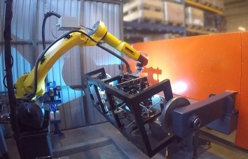 Biuro kėdžių suvirinimo robotas